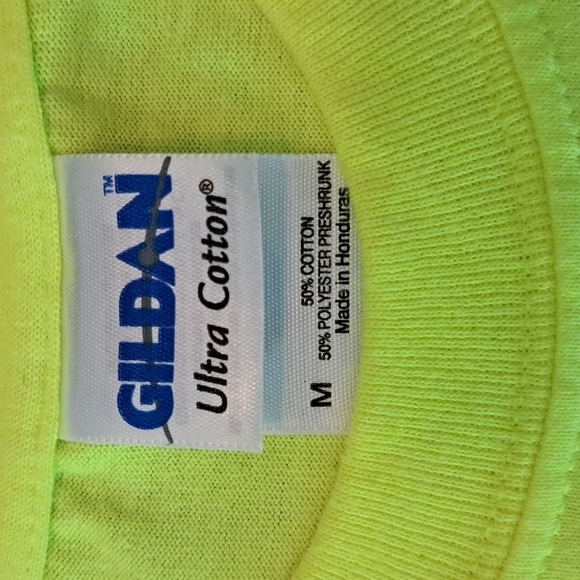 Neon yellow t-shirt Tees - Short Sleeve/Shirts, Size M for Men - Picture 4 of 5